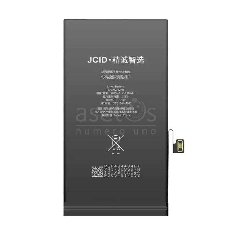 JC 3230mAh Battery + Battery Adhesive for iPhone 12/12 Pro High Capacity Version + Diagnosable + ...