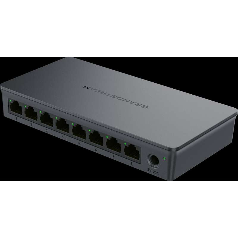 Grandstream Enterprise 8 port Unmanaged GbE Switch | GWN7701
