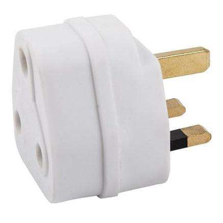Acconet UK plug to SA Socket Adapter Plug | AC-PLUG-UK-SA