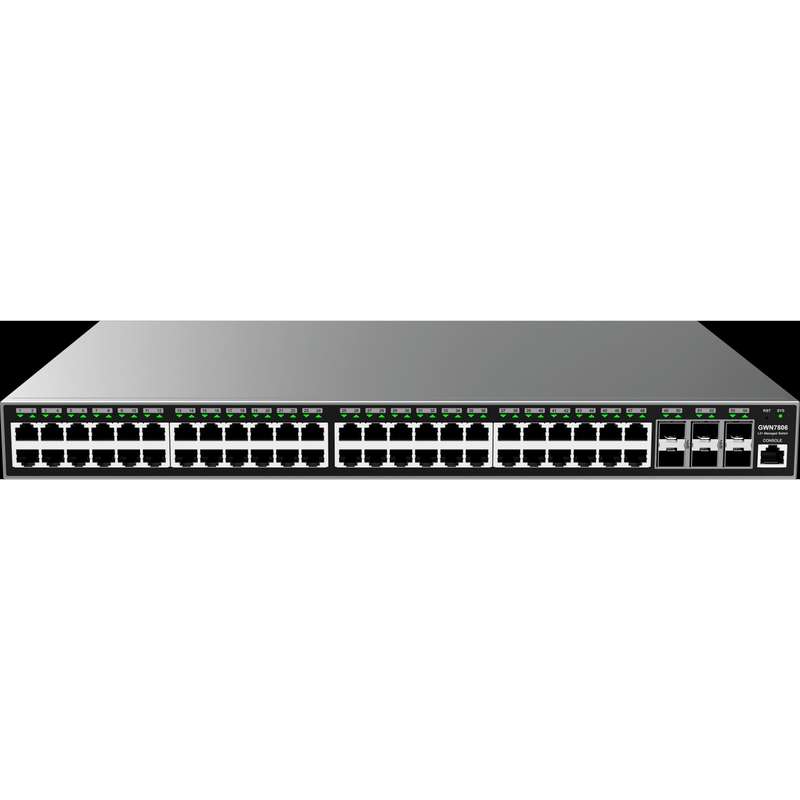 Grandstream Enterprise L2 48 port Managed GbE Switch | GWN7806