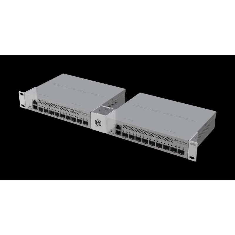 MikroTik 1U Dual or 10" Mounting Bracket |RMK-2/10