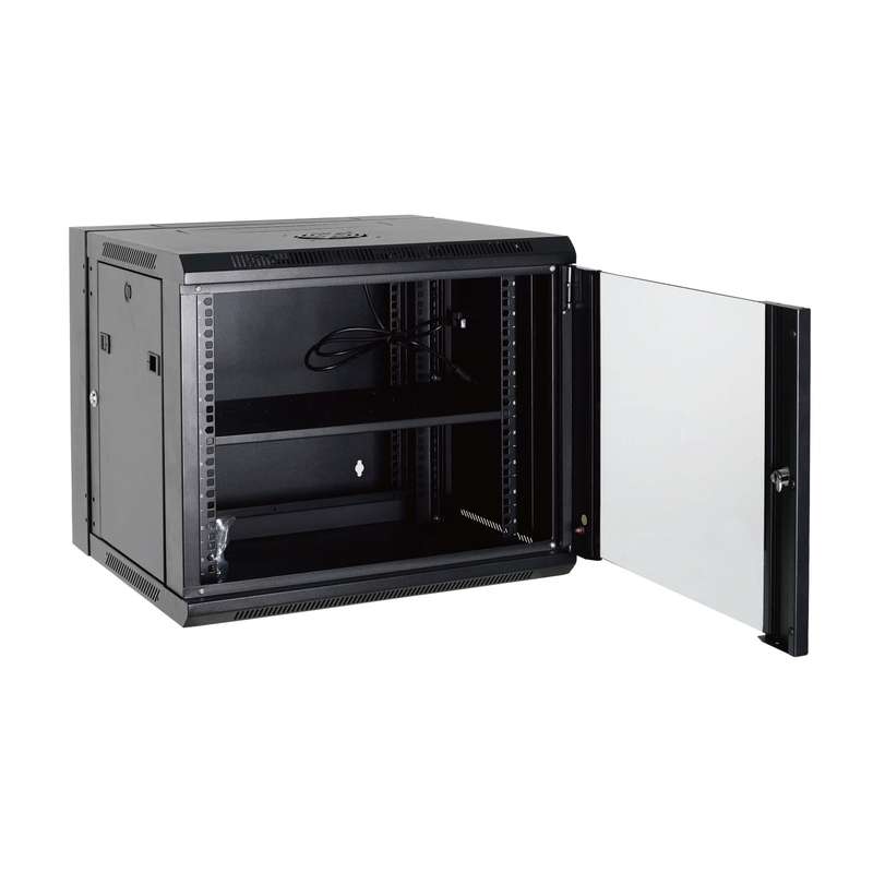 Acconet 9U Unassembled Fixed Wall Mount Swing Box 450mm