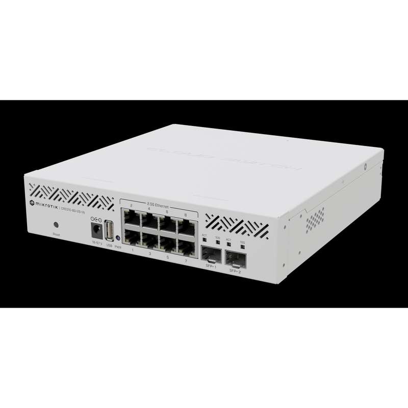 MikroTik CRS310-8G+2S+IN 8 Port 2.5Gbe Cloud Router Switch with SFP+