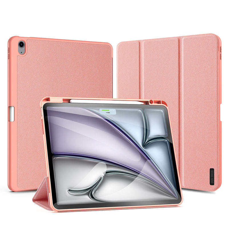 DUX DUCIS DOMO Series Luxury Smart Wake Sleep Trifold-Stand Protective Case for iPad Air 13 2024/...