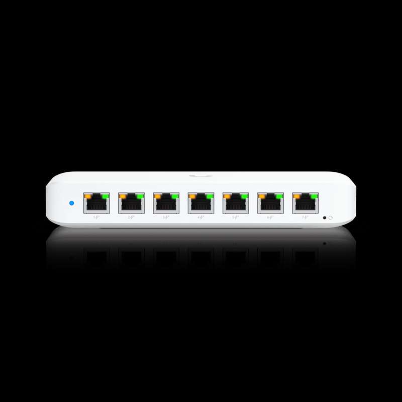 Ubiquiti UniFi Ultra 8 Port Gigabit 1 PoE Input and 7 PoE Out Switch | USW-Ultra