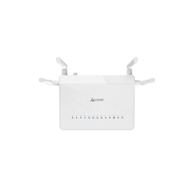 Acconet WiFi 5 xPON 4 Port Gigabit Wireless ONU/ONT