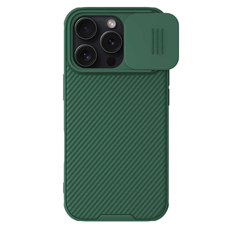 NILLKIN CamShield Pro Case for iPhone 16 Pro Max Dark Green