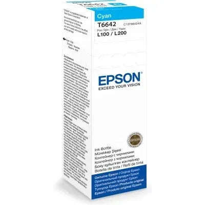 Epson T6642 Ecotank Cyan ink bottle (70ml)