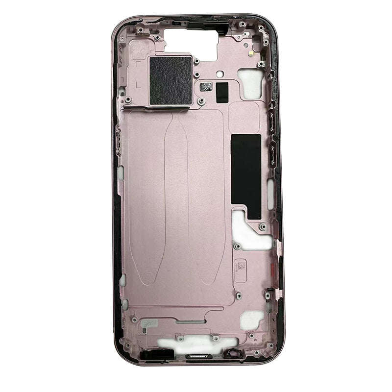 Middle Frame with Side Buttons + SIM Card Tray for iPhone 15 Plus A3093/A3094 European Version Pi...