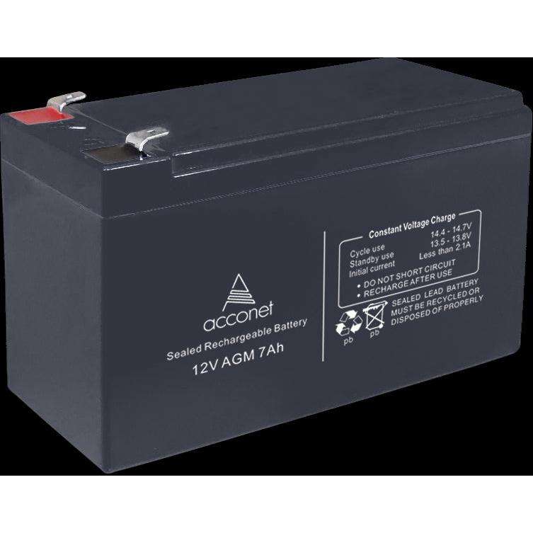 Acconet 12V AGM 7Ah Deep Cycle Battery | AC-BAT-VRLA-12V7AH