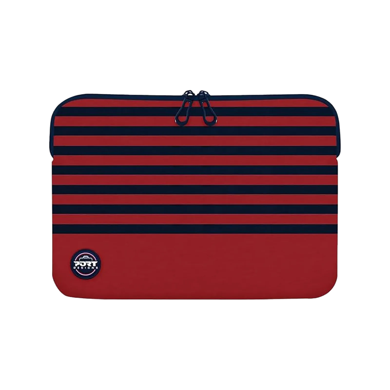 Port LA Mariniere Memory Foam 14" Red Sleeve