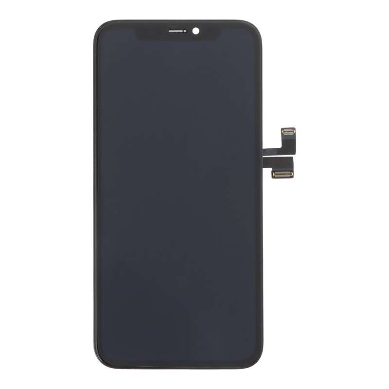 Screen Replacement with Proximity Light Sensor Flex Cable for iPhone 11 Pro Black Service Pack