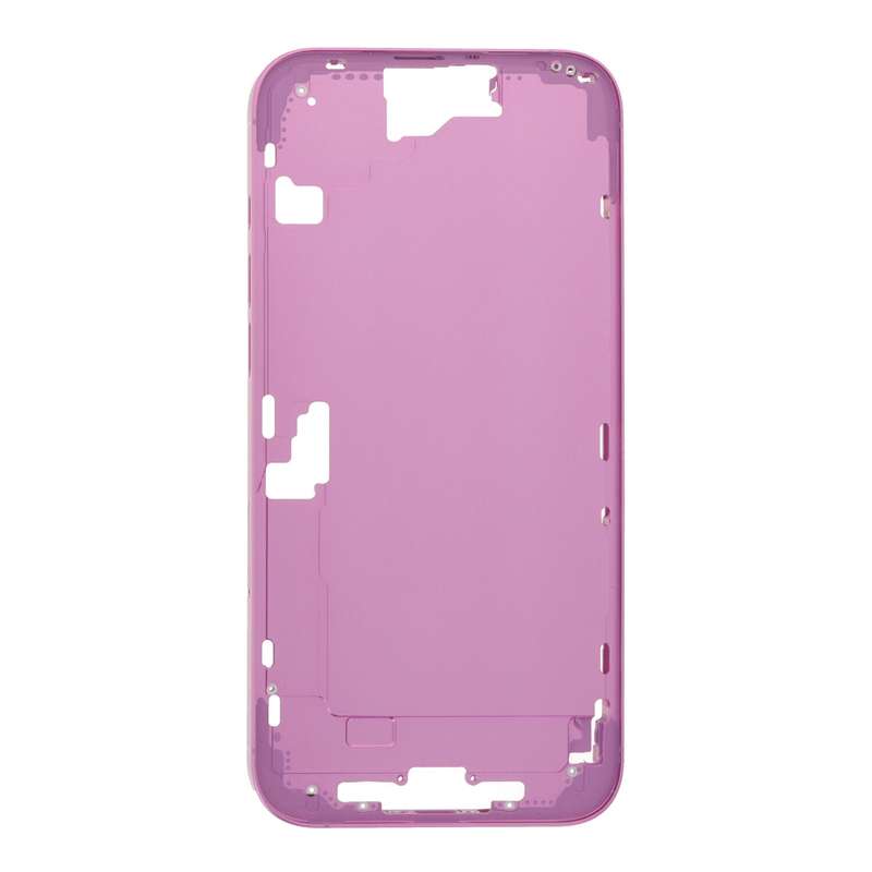 Middle Frame with Side Key+Side Rails+Card Tray+Speaker Anti-Dust Mesh for iPhone 16 Plus Europea...