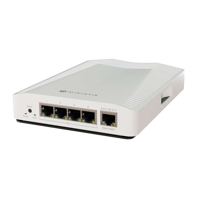 MikroTik Cloud Router Switch 4 Port 10Gbps with PoE Input | CRS304-4XG-IN