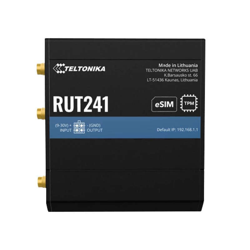 Teltonika eSIM LTE WiFi IoT Router with VPN | RUT241 eSIM