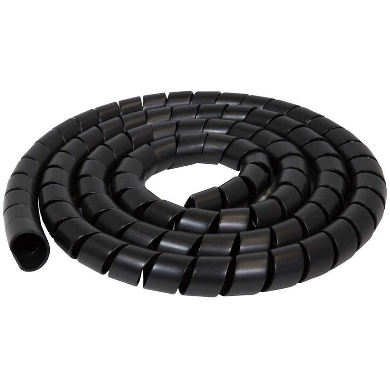 SPIRAL WRAP BLACK 1.8M X 20MM