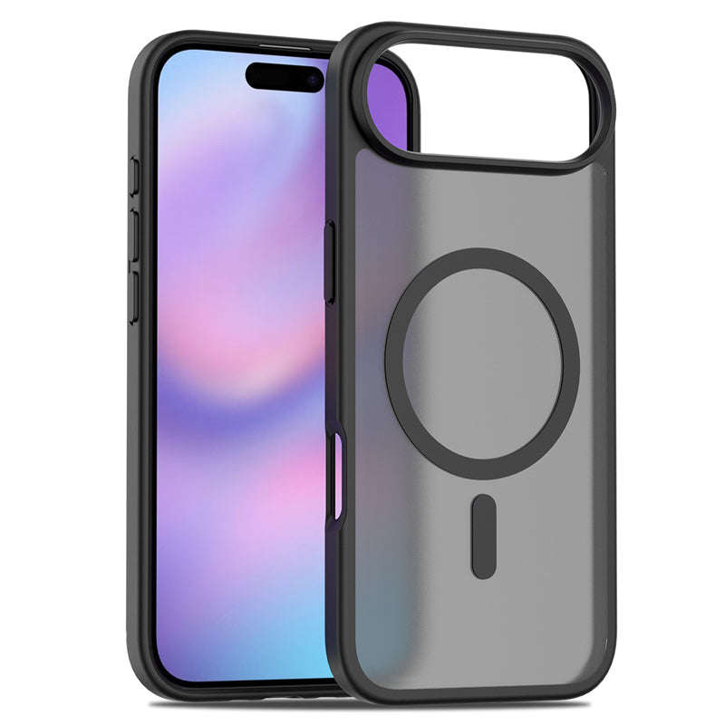 Magsafe Anti-drop Matte Translucent Case for iPhone 17 Air Black