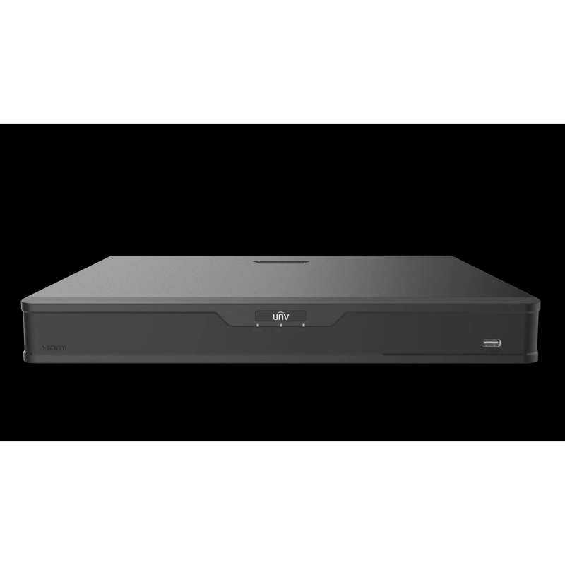 Uniview UNV EASY Series 8-Channel NVR with 2 HDD and 8 PoE Ports | NVR302-08B-P8-IQ