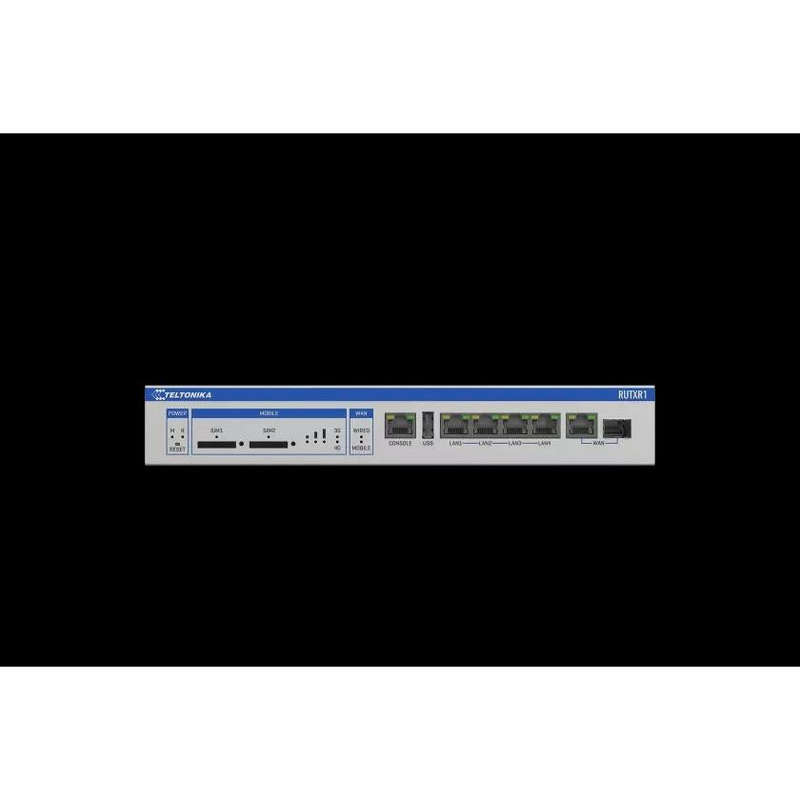 Teltonika WiFi 5 Enterprise Rack-Mountable SFP/LTE Router | RUTXR1