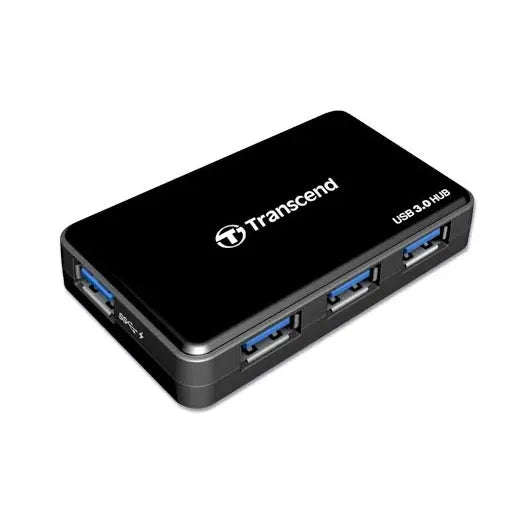 TRANSCEND USB3.0 - 4 PORT HUB - POWERED