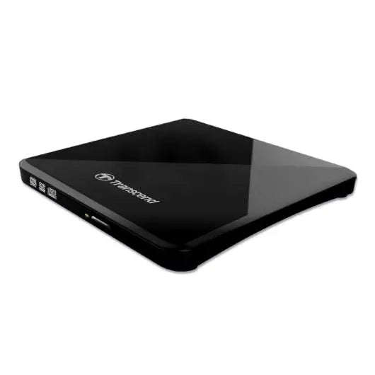 TRANSCEND 8X ULTRA-SLIM USB DVD-RW - BLACK