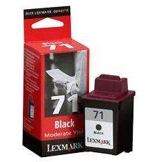 LEXMARK NO 71 MOD. BLK PRINT CARTRIDGE