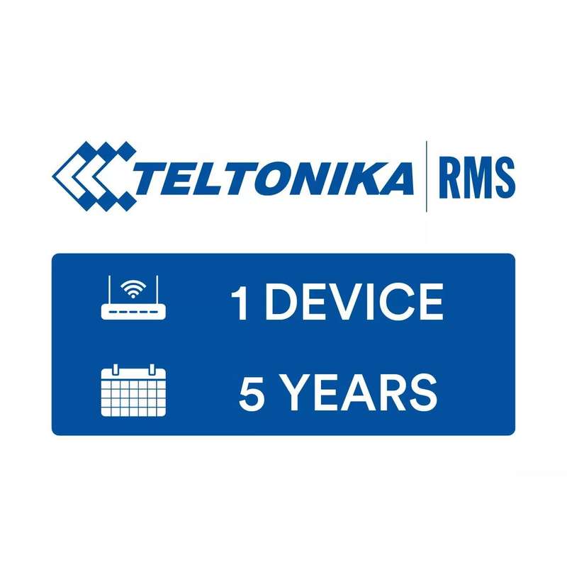 Teltonika RMS License, 1 device credit, 5 years | RMSMP0500000