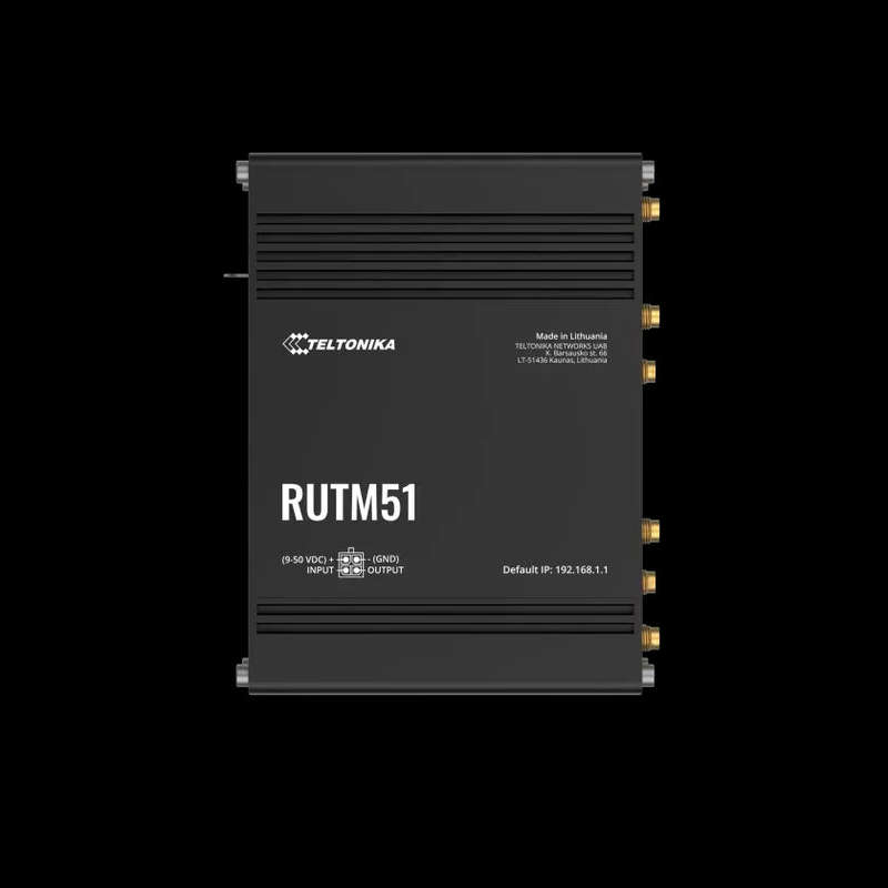 Teltonika Industrial 5G Router | RUTM51