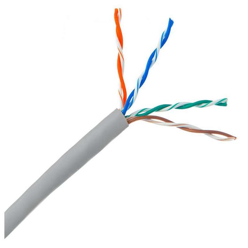 Essential CAT5e 100m PullBox CCA Indoor UTP Cable Grey | CAT5-100-GEN