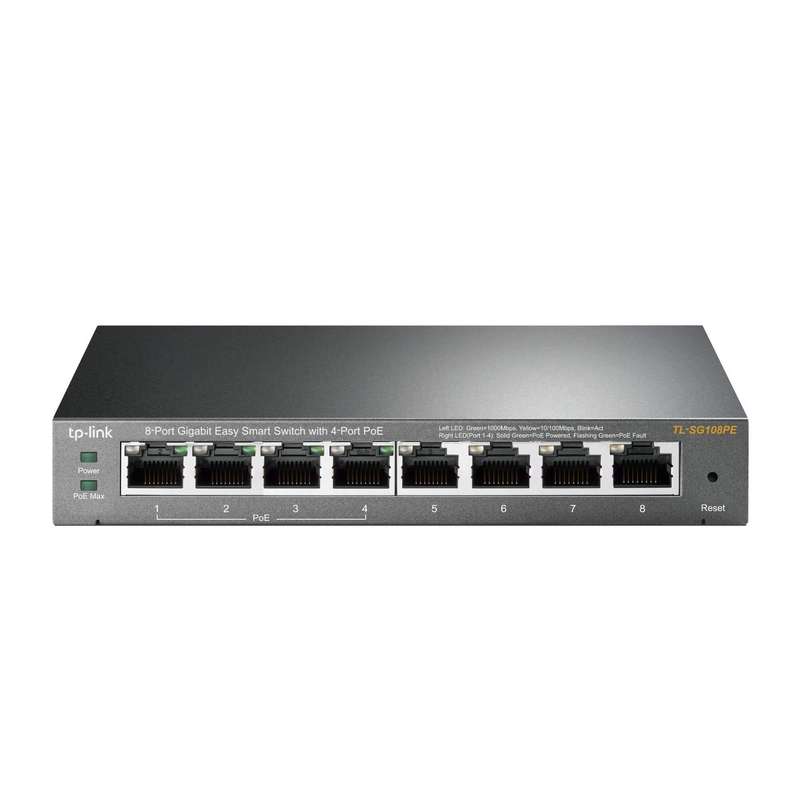TP-Link 8-port Gigabit Easy Smart PoE Switch