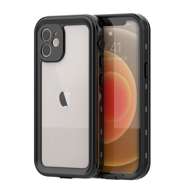 Redpepper IP68 Waterproof Shockproof Case for iPhone 13 6.1" Black