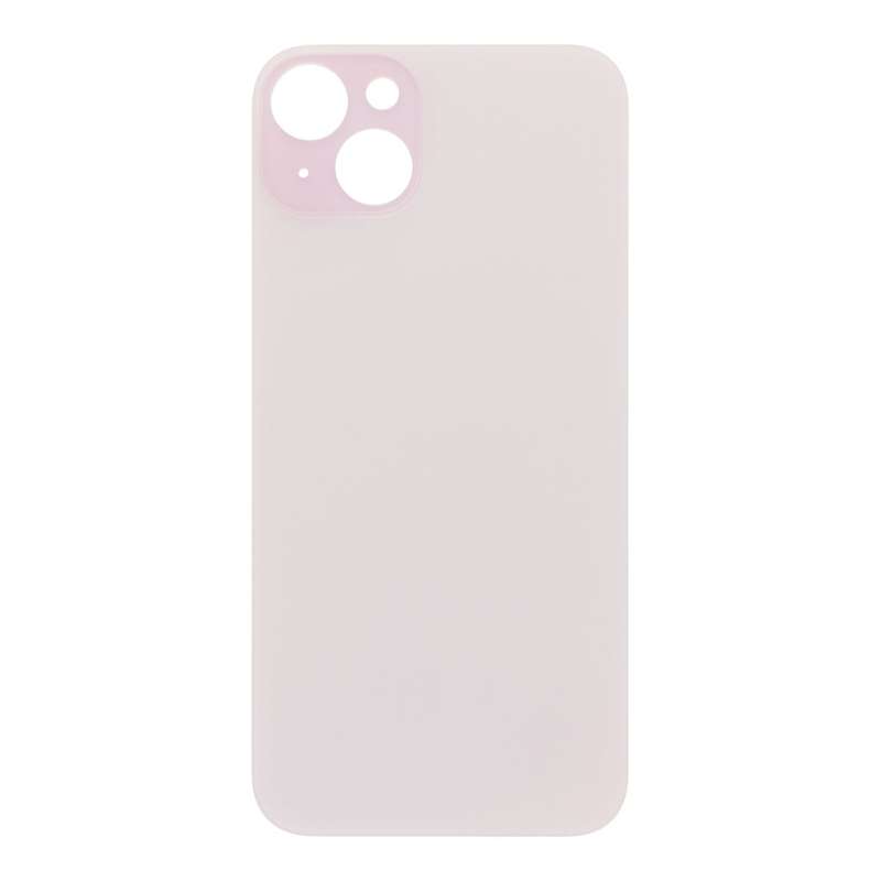 Battery Door with Adhesive for iPhone 15 Plus Small Hole Pink OEM