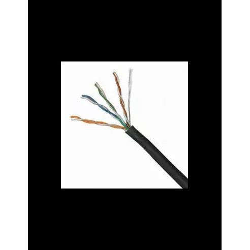 Acconet CAT6 UV Outdoor Ethernet Cable 305m Black CCA SF/TP Pull Box | CAT6-305-U