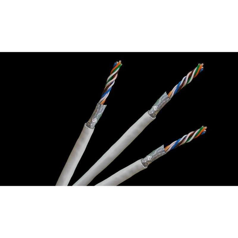 Acconet CAT6 100m Pull Box CCA Indoor SF/UTP Cable White | CAT6-100-STP