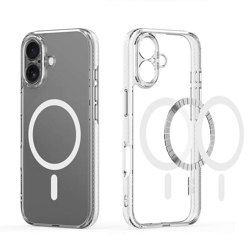 DUX DUCIS Clin Series Clear Case with MagSafe for iPhone 17 Black