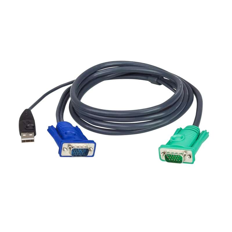 ATEN 1.8M USB KVM Cable with 3 in 1 SPHD