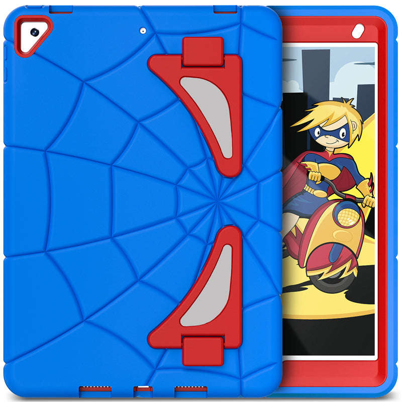 Shockproof Stand Protective Case for iPad 10.2 2019(iPad 7th)/10.2 2020(8th)/10.2 2021(9th) Blue+Red