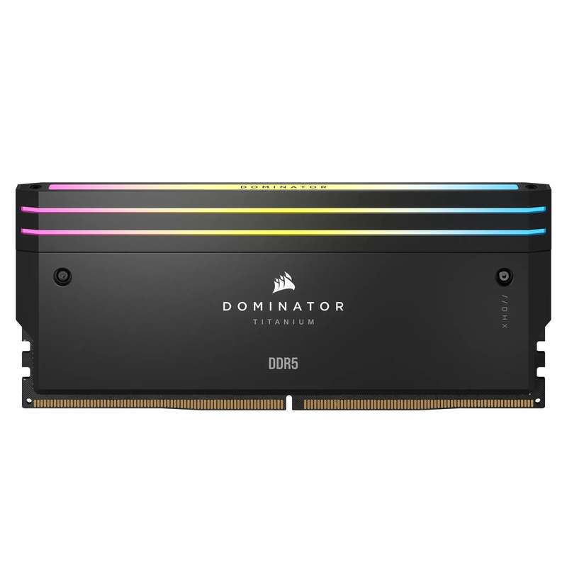 Corsair DOMINATOR TITANIUM 48GB (2 x 24GB) DDR5 7200 CL36-46-46-116 1.40V Intel XMP - BLACK