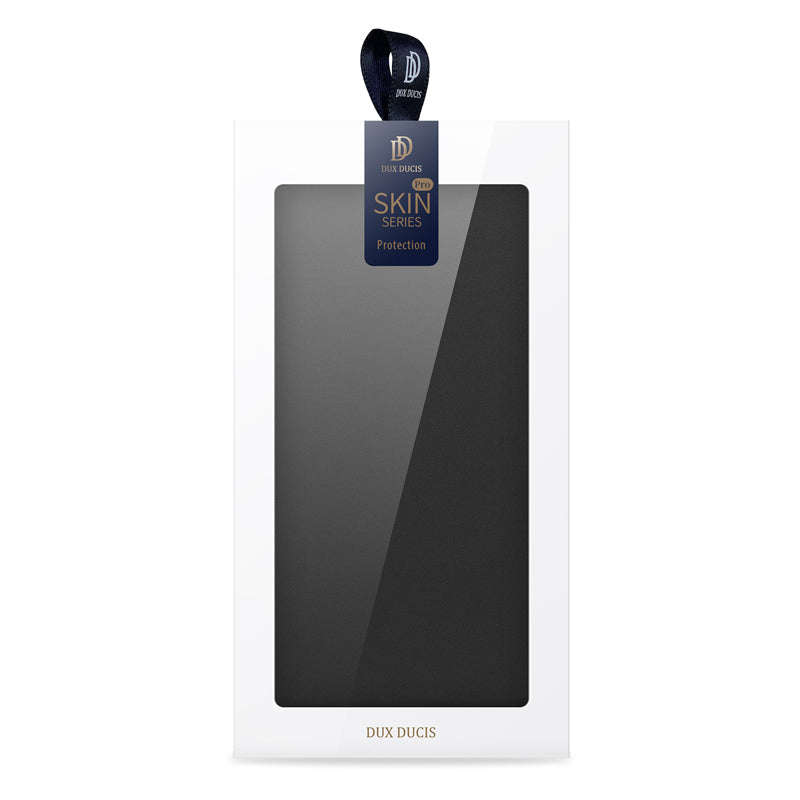 DUX DUCIS Skin Pro Series Magnetic Horizontal Flip Leather TPU + PU Case for iPhone 16 Black