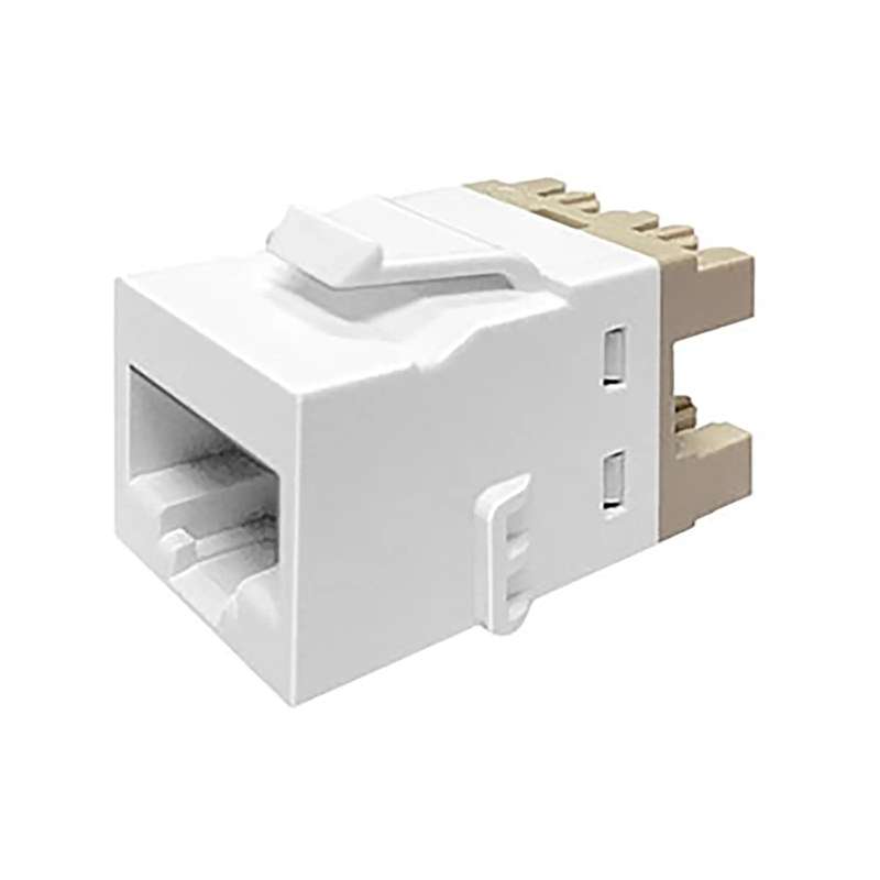 CommScope KJ-Series CAT6 White Network Keystone