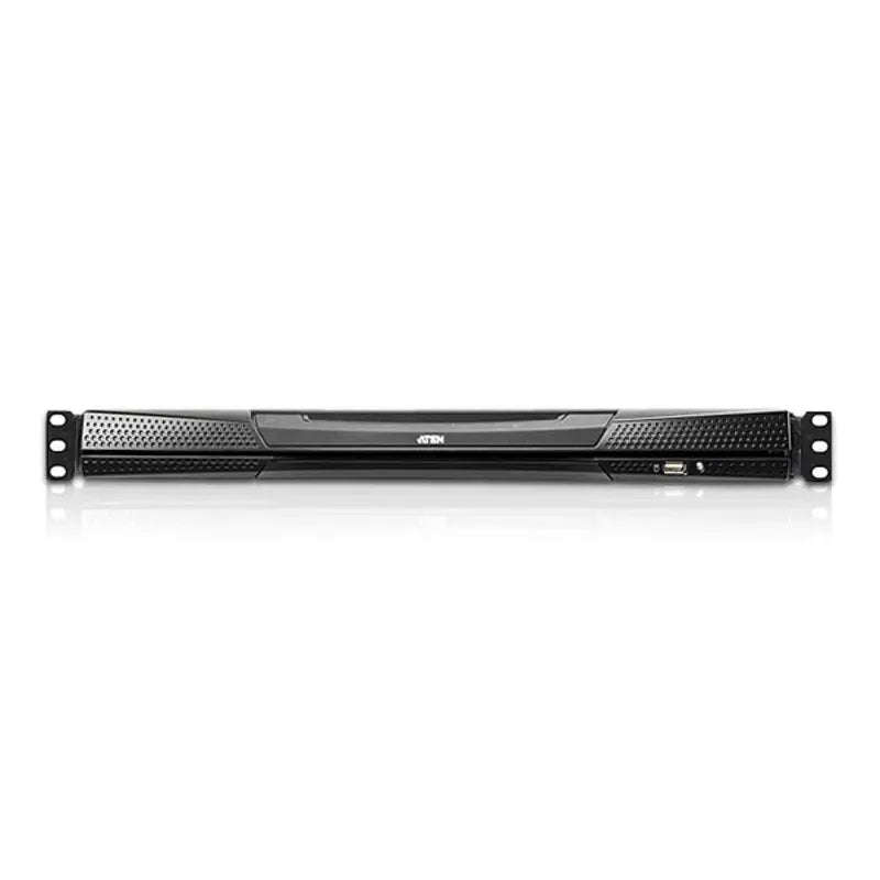 8-port 17'' Dual Rail LCD IP Cat5 KVM - D.Rail LCD KVM IP SW. W/(USKB/SPKB)/W/(US/EU) CORD