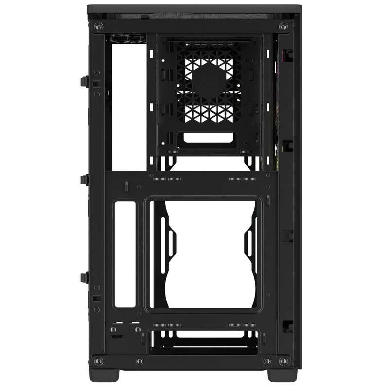 iCUE 2000D RGB AIRFLOW Black Mini-ITX PC Case; 3x 2.5'' Drive Bays; Up to 360mm Radiator compatib...