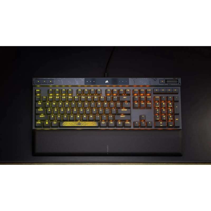 Corsair K70 MAX RGB Magnetic-Mechanical Gaming Keyboard; Adjustable CORSAIR MGX Switches; Steel Gray