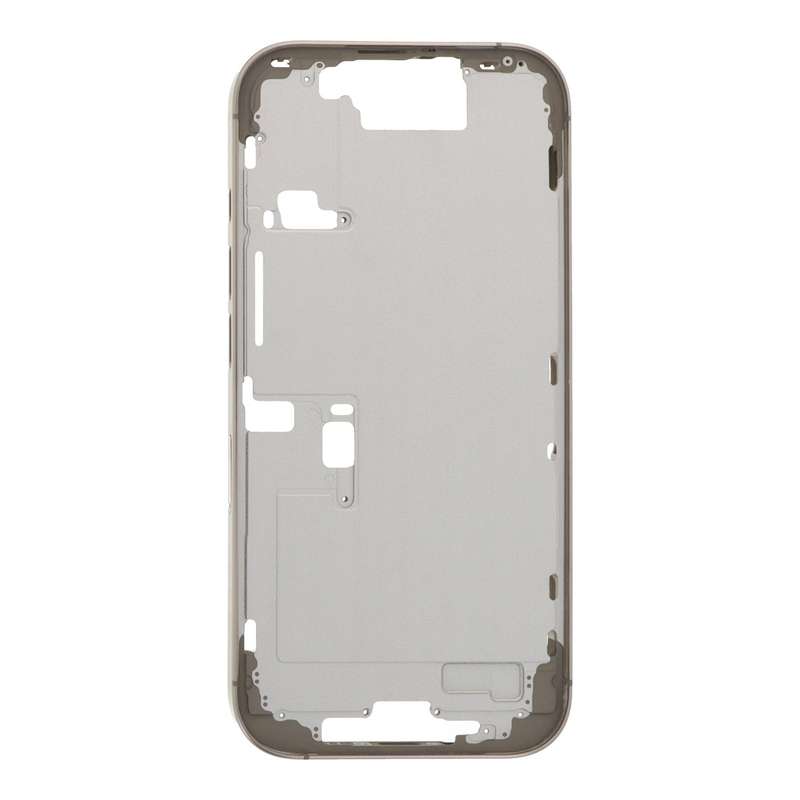 Middle Frame with Side Key+Side Rails+Card Tray+Speaker Anti-Dust Mesh for iPhone 16 Pro European...