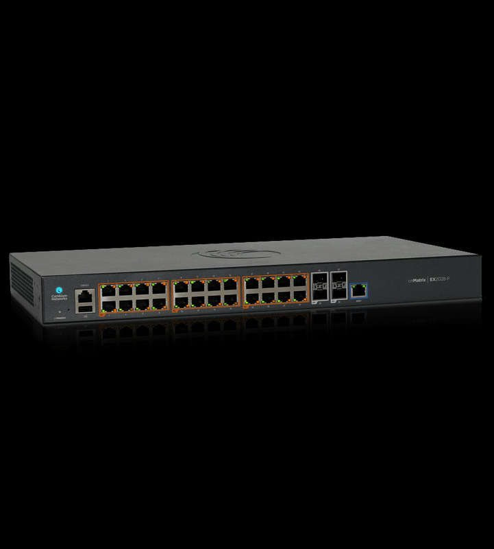 Cambium cnMatrix 28P PoE Switch | CB-CNM-EX2028-P
