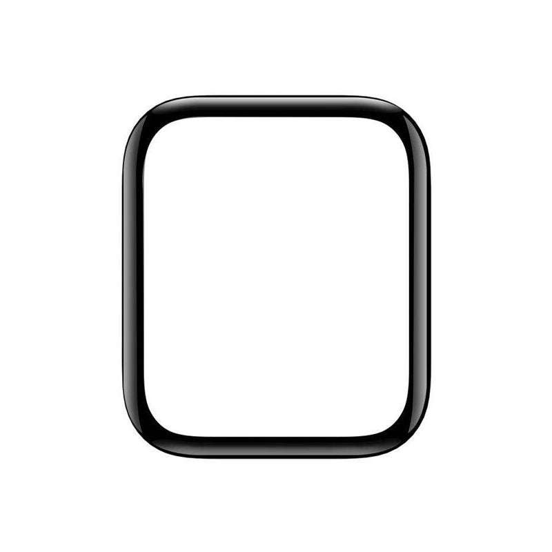 Soft Tempered Glass Screen Protector for Apple Watch Series 9 41mm Black