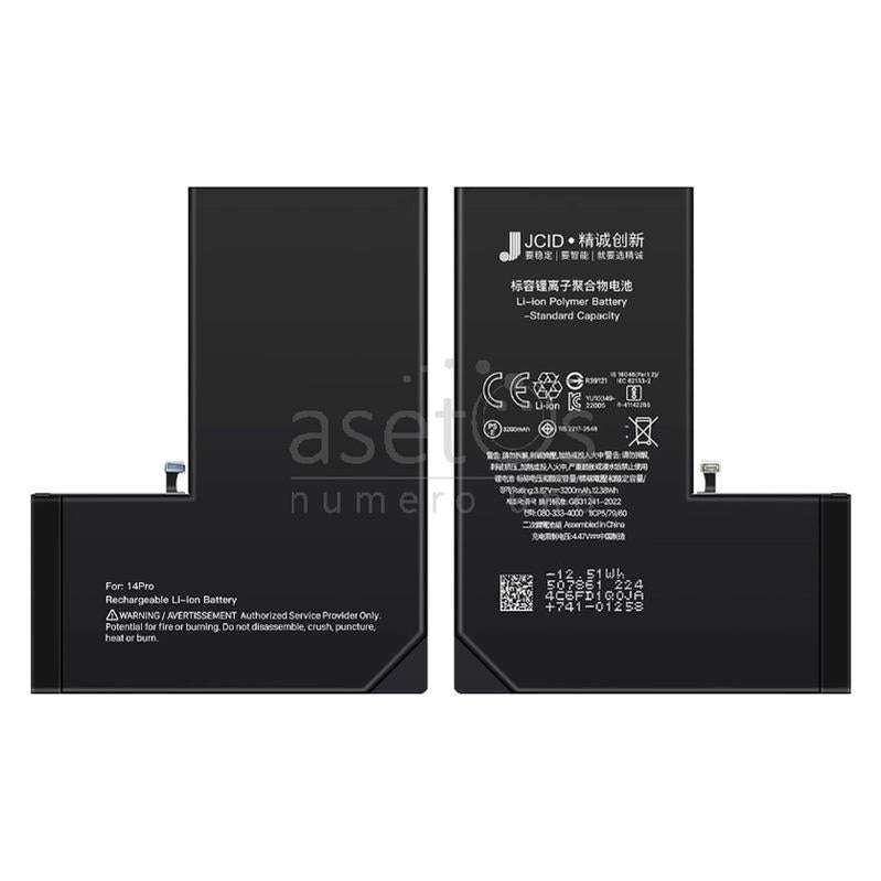 JC 3200mAh Battery + Battery Adhesive for iPhone 14 Pro Standard Capacity Version+Diagnosable + B...