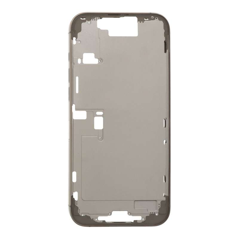 Middle Frame with Side Key+Side Rails+Card Tray+Speaker Anti-Dust Mesh for iPhone 16 Pro Max Euro...