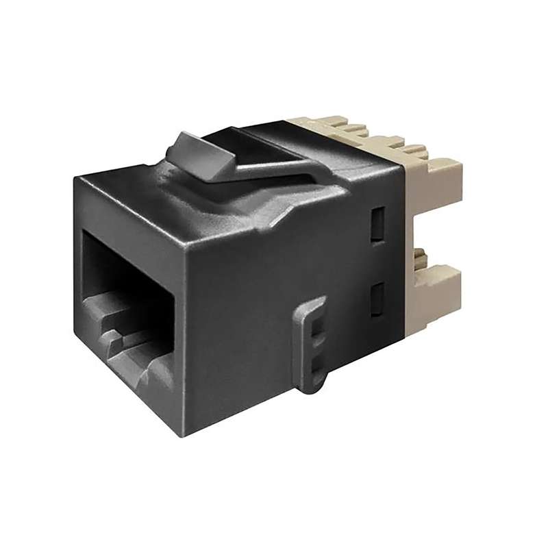 CommScope KJ-Series CAT5e Black Network Keystone