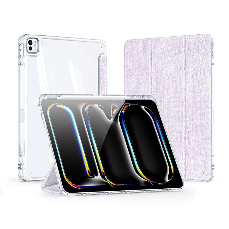 DUX DUCIS Unid Series PU+TPU Case with Pencil Holder & Auto Sleep Wake  for iPad Pro 13 2024(7th)...